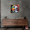 Notoriart Colorful Soccer Sneaker Splash II Soccer Wall Art Framed - 2 of 4