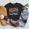 Simply Sage Market Women's Bonfires Pumpkin Sweaters Football Long Sleeve Graphic Tee - 3 of 4