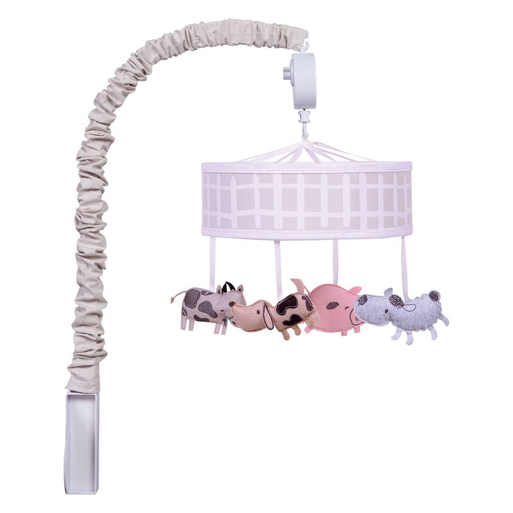 Photos - Baby Mobile Trend Lab Musical Crib Mobile Farm Stack