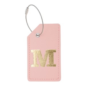 Unique Bargains Luggage Tag Pink 1 Pc - 1 of 4
