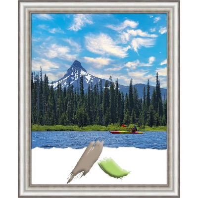 Amanti Art Salon Silver Narrow Picture Frame