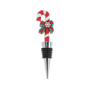 Unique Bargains Christmas Tree Bottle Stopper Zinc Alloy Resin Silicone 1 Pc - 1 of 3