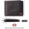 Alpine Swiss RFID Connor Passcase Bifold Wallet For Men Leather Comes in a Gift Box - 3 of 4