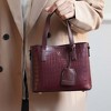MKF Collection Isolde Women’s crocodile embossed Tote Bag by Mia K - 3 of 4