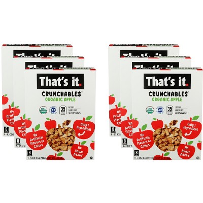 Thats It Crunchables Apple - Case of 6 - 2.4 oz