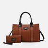 MKF Collection Davina Vegan Leather Women’s Tote Bag with wallet by Mia K - 2 of 4