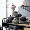 Whisen Fabric Plaid Pumpkin Decor, Holiday Halloween Decoration - 2 of 4