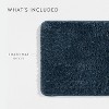 Plush Absorbent Bath Mat Rug with Anti-Skid Rubber Backing - Becky Cameron - 3 of 4