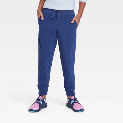 Under Armour Girls Jersey-Lined Woven Jogger 