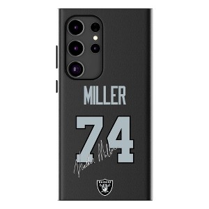 Keyscaper NFL Las Vegas Raiders Players Game Tactic MagSafe Compatible Cell Phone Case for Samsung Galaxy - 1 of 4
