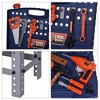 Infurnic Toy Tools 68 Pcs Kids Tool Bench, Foldable Pretend Workbench, Power Tools Workshop for 3 to 6 Years, Multicolor, 15.75"*17.00"*28.25" - 3 of 4