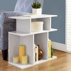 FURNIinspire End Tables Multifunctional Side Table Living Room Sofa Beside Table for Bedroom Office Furniture, Modern, White, 23.75"*11.75"*23.75" - 4 of 4