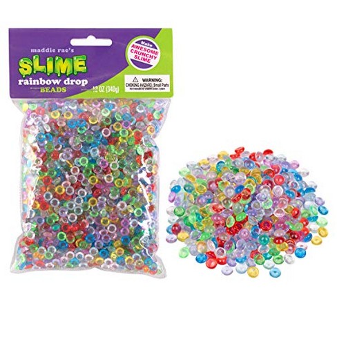 500g/Bag Colorful Tube Beads Slime Accessories Fillers Hot Popular