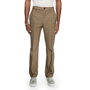 Men's Herringbone Straight-leg Stretch Pants - ON THIS DAY - 1 of 3
