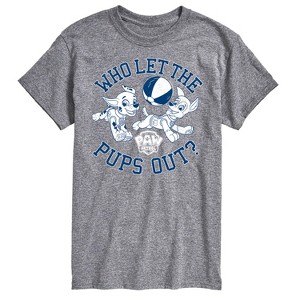 Men's - Paw Patrol - Who Let The Pups Out Short Sleeve Graphic T-Shirt - 1 of 4
