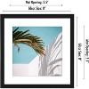 Americanflat Thin Picture Frames with shatter-resistant glass - Horizontal and Vertical Formats for Wall and Tabletop - 2 of 4