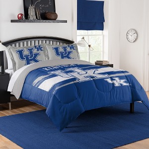 Sweet Home Collection NCAA Kentucky Wildcats Comforter & Pillow Sham Set - 1 of 3