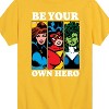 Boys' - Marvel - Be Your Own Hero Short Sleeve Graphic T-Shirt - 2 of 4