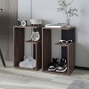 Damerin 25 in. H 3-Tier Shelf Side Table End Table - 2 of 4