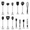 MegaChef Gray Silicone and Stainless Steel Cooking Utensils, Set of 14 - 3 of 4