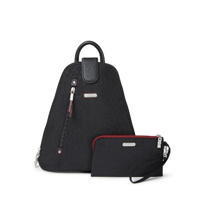 baggallini Women's Metro Convertible Backpack with RFID Wristlet