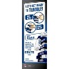 MasterPieces Real Wood Block Tumble Towers - NFL Indianapolis Colts - 4 of 4