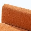 Okak Fine Chenille Accent Chair Living Room Reading Chair with Soft Upholstered and Pillow Armchair Solid Wood Legs for Lounge Bedroom - 4 of 4