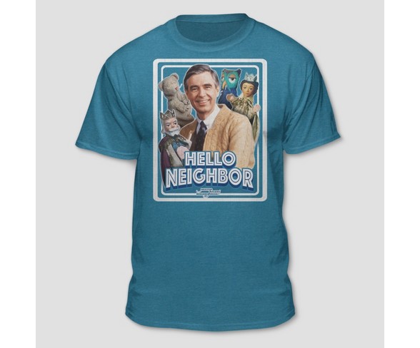 Buy Men s Mister Rogers Neighborhood Short Sleeve T Shirt Turquoise Heather XL Online at desertcartZimbabwe