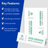 Avery Printable Tent Cards, 3.5" x 11", White with Embossed Border, 50 Blank Place Cards for Laser and Inkjet Printers (5309) - 2 of 4
