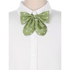 Elerevyo Women's Pre-tied Adjustable Straps Polka Dots Uniform Casual Bow Ties - 4 of 4