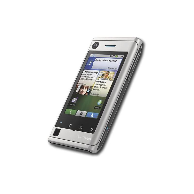 Motorola MOTO A555 Devour Replica Dummy Phone / Toy Phone (Silver) (Bulk Packaging), 2 of 5