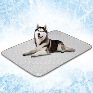 PetAmi Waterproof Cooling Blanket Mat for Dog Cat Pet, Anti Slip Indoor Cool Pad, Q-MAX Sofa Couch Bed Crate Cover - 1 of 4