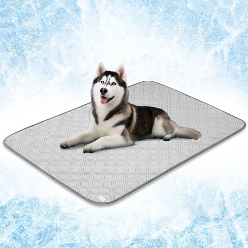 Petami Waterproof Cooling Blanket Mat For Dog Cat Pet Anti Slip Indoor Cool Pad Q max Sofa Couch Bed Crate Cover light Grey X large 60x80 Target