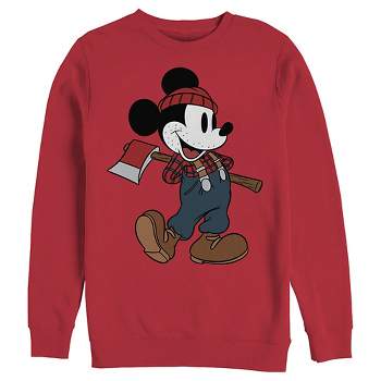 Men's Mickey & Friends Retro Lumberjack Sweatshirt
