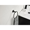 OUTSUPPLY 6-Piece Stainless Steel Bathroom Set, Wall Mount Towel Rack & Hooks, Rustproof Bath Accessories - 3 of 4