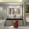 Apmir Super Bright Front & Back LED Lighted Anti-Fog Aluminum Alloy Framed Tempered Glass Bathroom/Vanity Mirror with ETL & 3-Year Warranty - 2 of 4