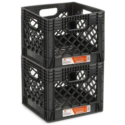 Juggernaut Storage Stackable Storage Crate with Handles