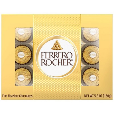 Ferrero Rocher Fine Hazelnut Chocolates 5.3oz