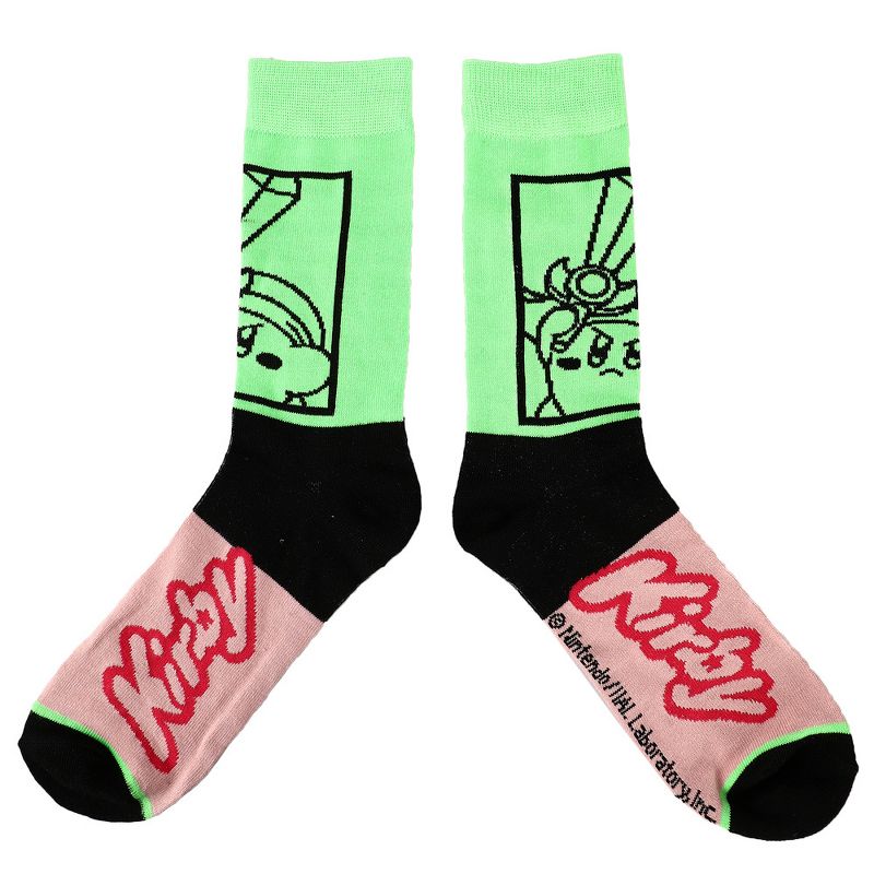 Kirby Casual Crew Socks Set for Men 5-Pair Pack, 3 of 7