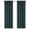 Kate Aurora Set Of 2 Piece Crinkle Sheer Rod Pocket Christmas Curtain Panels - 84 in. Long - 3 of 3
