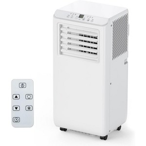 Garvee 8000 BTU Portable Air Conditioner with Remote Control 3-in-1 Cooling Dehumidifier Fan for Rooms up to 350 Sq Ft,White - 1 of 4