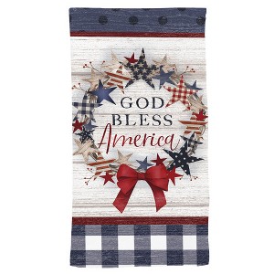 Briarwood Lane Everyday Hand Towel 26x18 American Wreath Hand Towel - 1 of 3