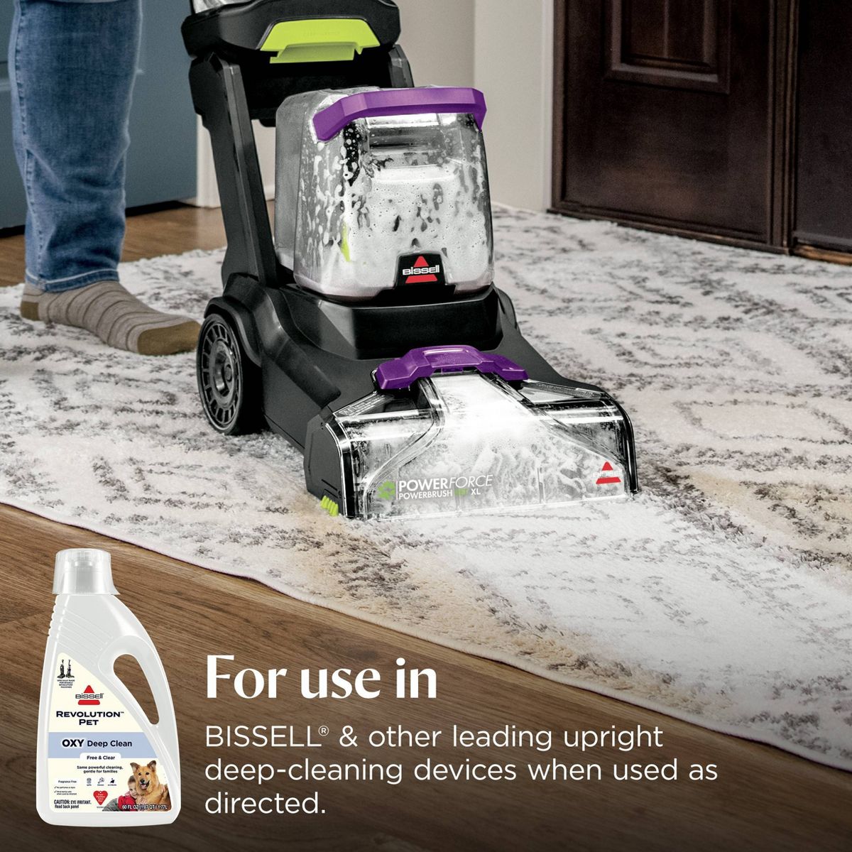 BISSELL Fresh Free & Clear Revolution Pet Deep Clean Carpet Formula - 60 fl oz - thumbnail 8
