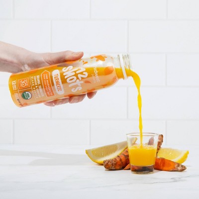 Midwest Juicery 12 Shots Organic Turmeric Wellness Shots - 12 fl oz