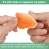 Unique Bargains Silk Party Reusable Artificial Flower Rose Petals 1.97 x 1.97" 3000 Pcs - 4 of 4