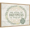 Amanti Art Irish Blessings V by Janelle Penner Canvas Wall Art Print Framed 33 x 23-in. - 3 of 4