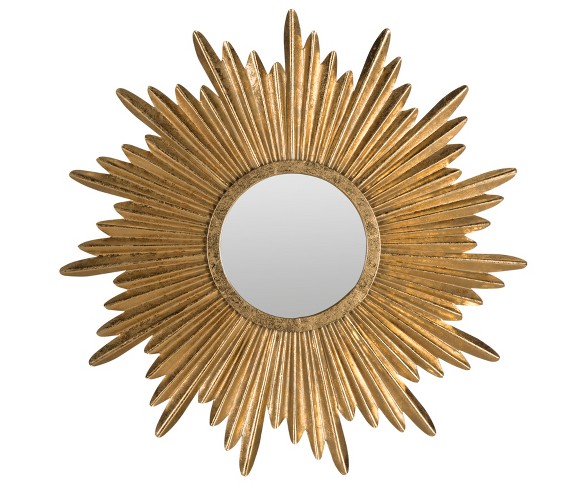 Sunburst Decorative Wall Mirror Gold - Safavieh&#174;