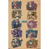 Trends International One Piece: Fishman Island - Brick Wall Grid Unframed Wall Poster Print Clear Push Pins Bundle 14.725" x 22.375" - 4 of 4