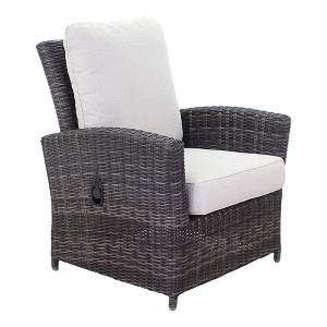 Courtyard Casual Cheshire Recline Club Chair  Solution Dyed Acrylic with EverBloc DWR Treatment - 1 of 2