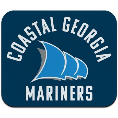 College of Coastal Georgia Mariners Logo Low Profile Thin Mouse Pad